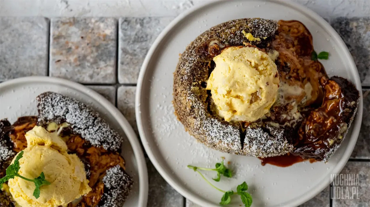 Czekoladowe ciastka z masłem orzechowym 